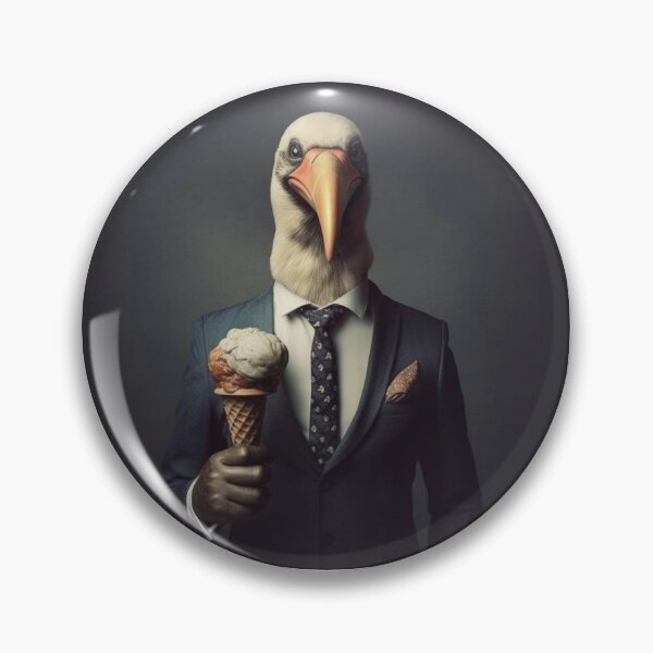 Item preview, The Mysterious Albatross Man offers you an ice cream cone designed and sold by TebyArt.