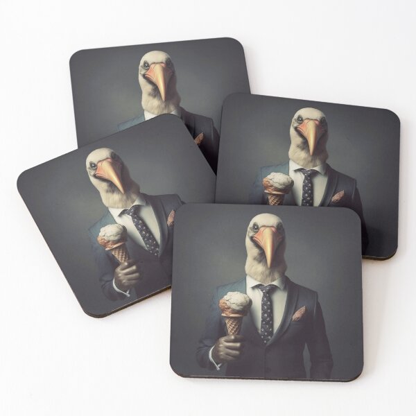 Item preview, The Mysterious Albatross Man offers you an ice cream cone designed and sold by TebyArt.
