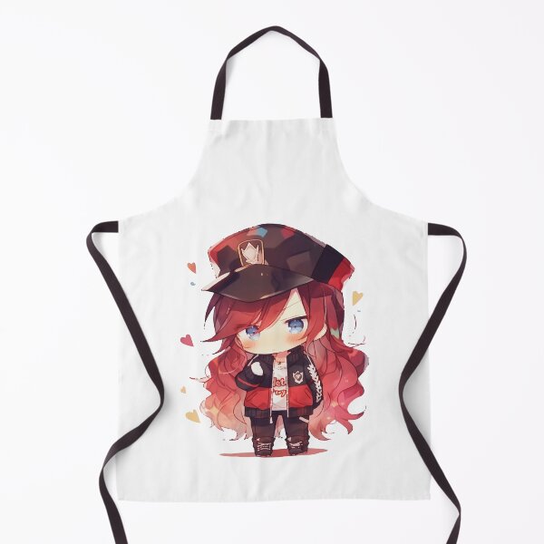 Item preview, Red Haired Delinquent Anime Chibi designed and sold by schube-rtrenda.