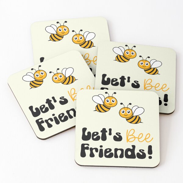 Item preview, Lets bee friends! designed and sold by dooddles.