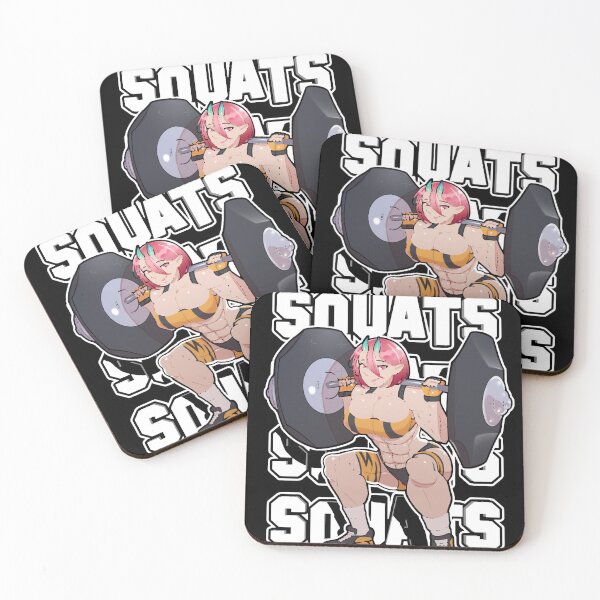 Item preview, SQUATS SQUATS SQUATS - Oni Workout designed and sold by schube-rtrenda.