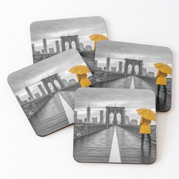 Item preview, Tourist on Brooklyn bridge designed and sold by assaf.