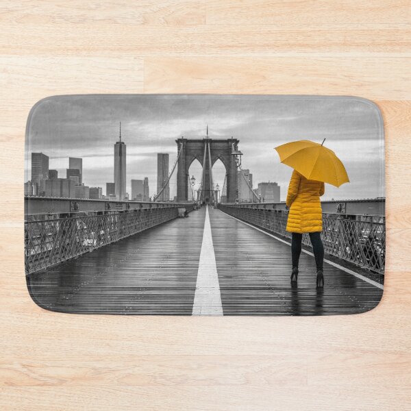 Item preview, Tourist on Brooklyn bridge designed and sold by assaf.