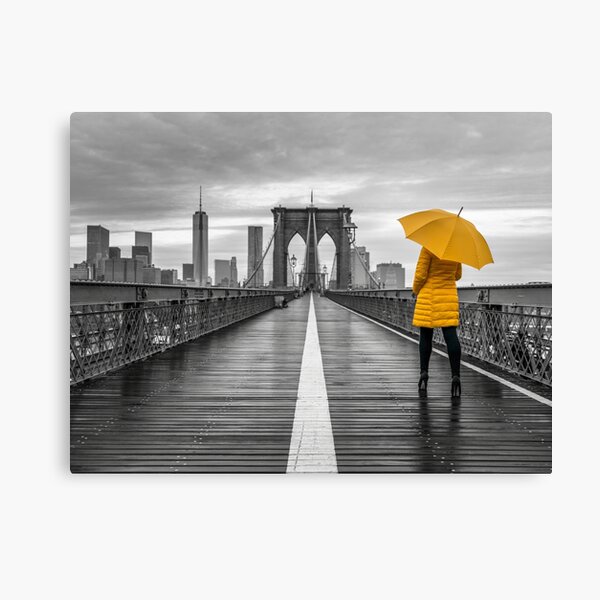 Item preview, Tourist on Brooklyn bridge designed and sold by assaf.