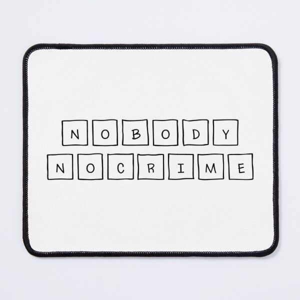 Item preview, No body no crime box word designed and sold by GSJGROUP.