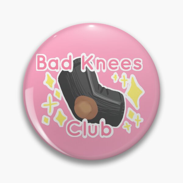 Item preview, bad knees club - knee brace designed and sold by BeatheWitch.