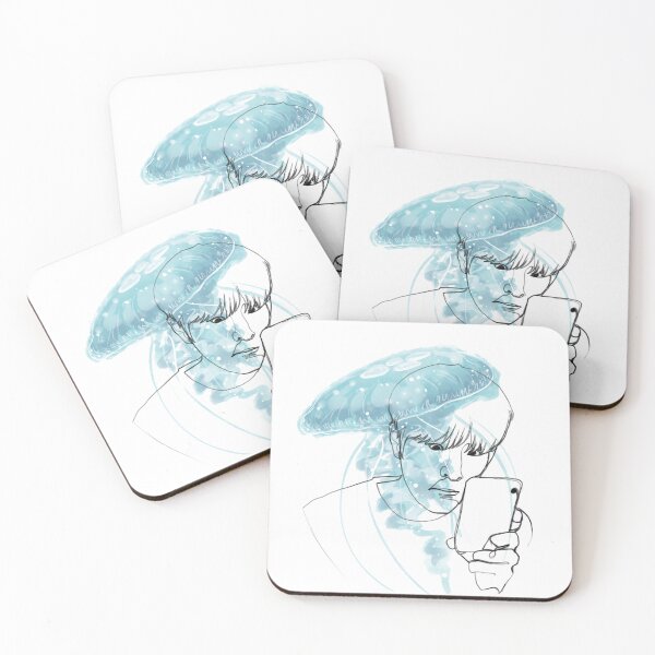 Item preview, shocked skz seungmin with jellyfish designed and sold by racherret.