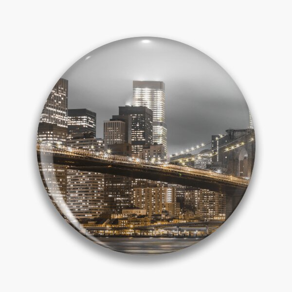 Item preview, Brooklyn Bridge with Lower Manhattan skyline designed and sold by assaf.