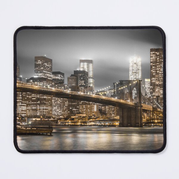Item preview, Brooklyn Bridge with Lower Manhattan skyline designed and sold by assaf.