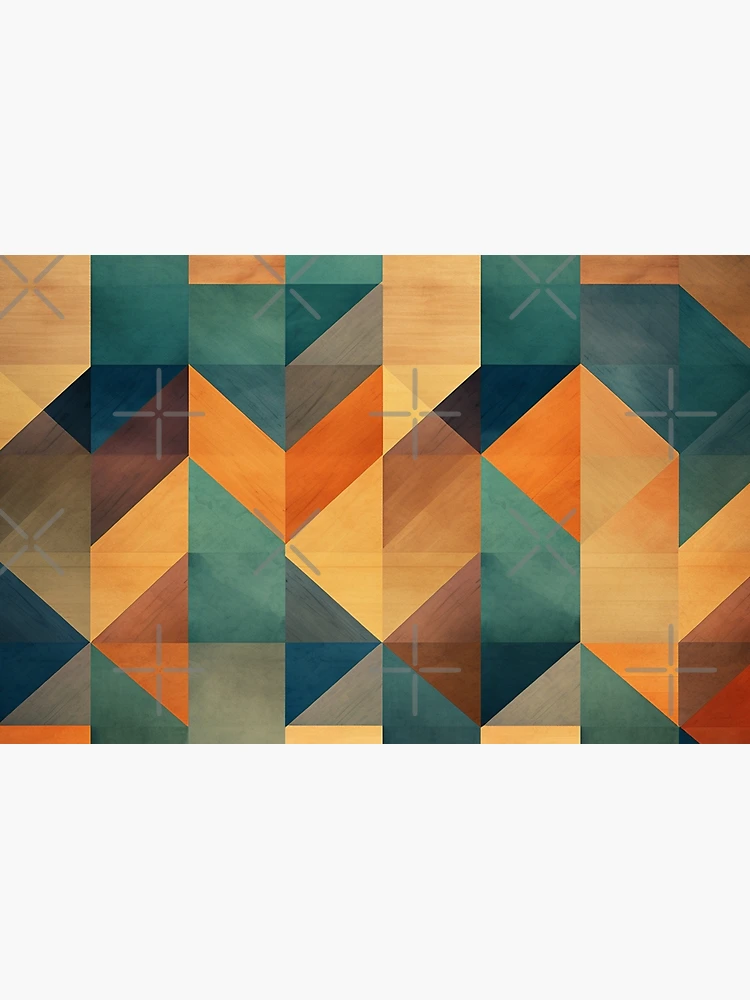 Thumbnail 4 of 4, Zipper Pouch, Geometric Harmony - Dynamic Pattern Design designed and sold by InTrendSick.