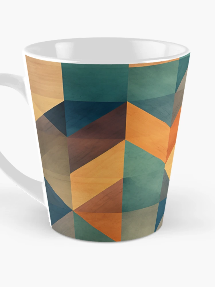 Thumbnail 3 of 4, Coffee Mug, Geometric Harmony - Dynamic Pattern Design designed and sold by InTrendSick.