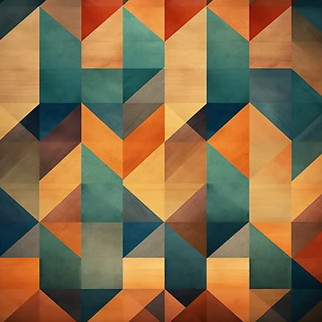 Artwork thumbnail, Geometric Harmony - Dynamic Pattern Design by InTrendSick