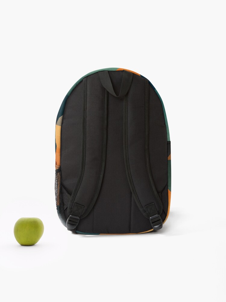 Thumbnail 2 of 3, Backpack, Geometric Harmony - Dynamic Pattern Design designed and sold by InTrendSick.