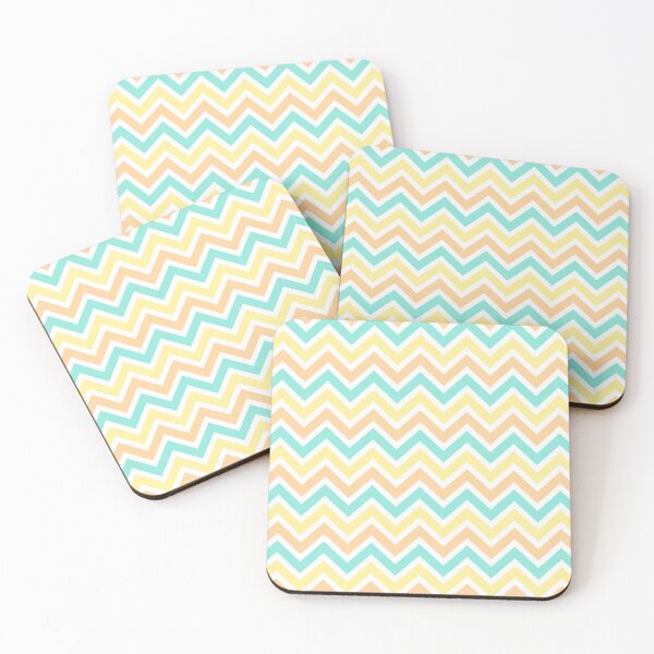 Item preview, Chevron Pattern. Pastel Orange Yellow Green color designed and sold by Aetherier.
