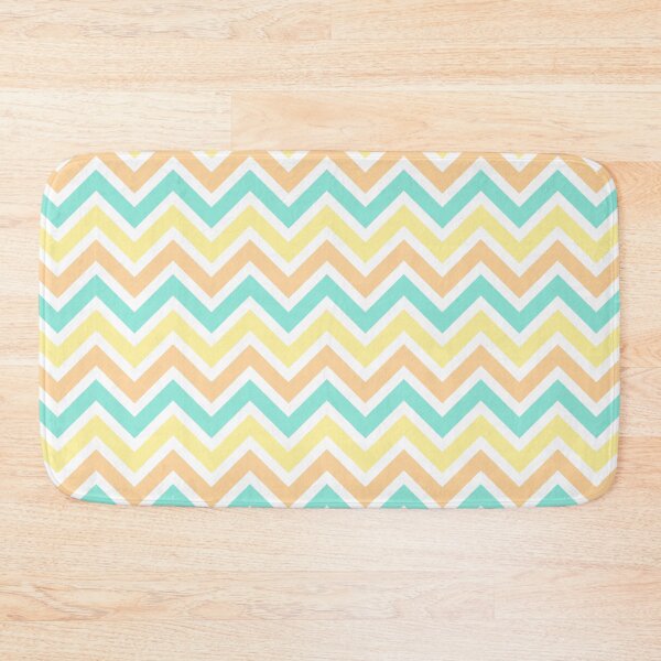 Item preview, Chevron Pattern. Pastel Orange Yellow Green color designed and sold by Aetherier.