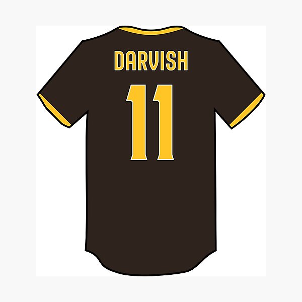 Yu Darvish White San Diego Padres 2022 City Connect Print Basebal Jersey