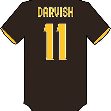 Yu Darvish Jersey Sticker for Sale by cbaunoch