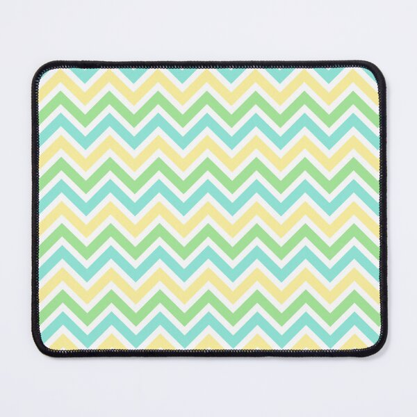 Item preview, Chevron Pattern. Pastel Turquoise Yellow Green color designed and sold by Aetherier.