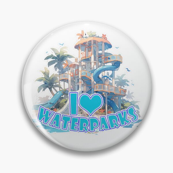 Item preview, Waterpark I Love Waterparks designed and sold by duke818.