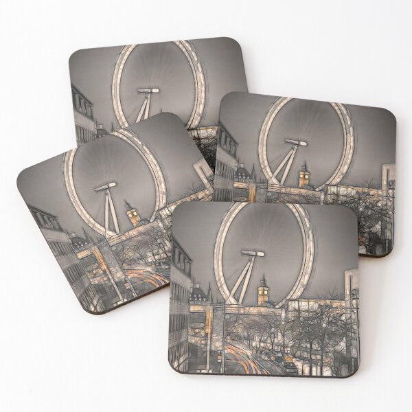 Item preview, Millennium wheel at night designed and sold by assaf.