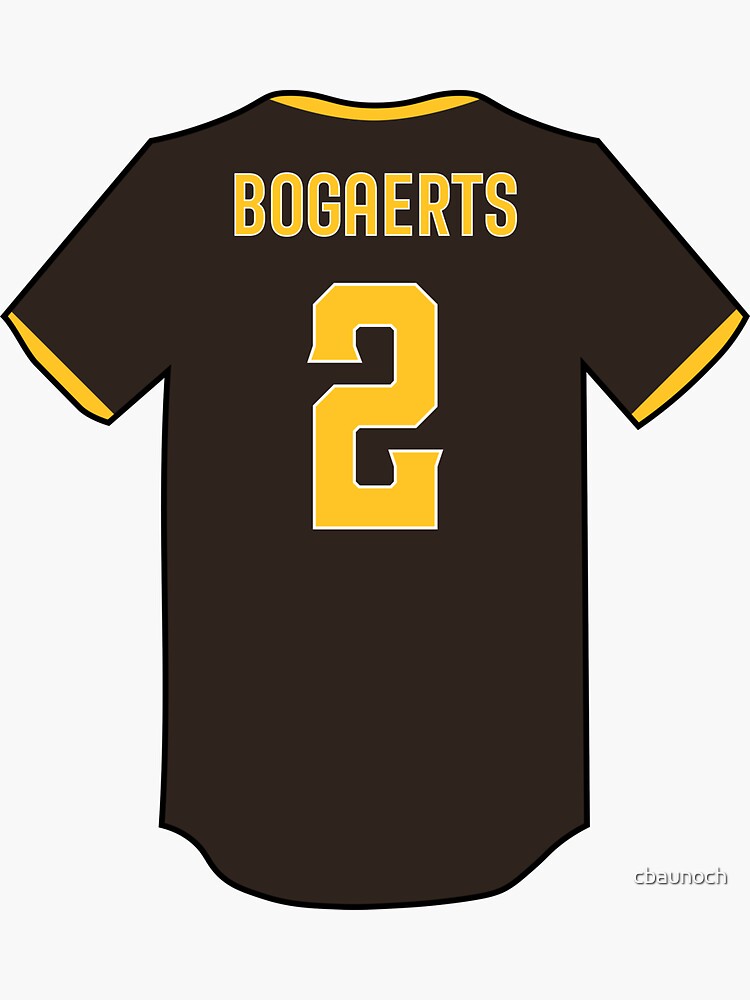Xander Bogaerts Jersey Sticker Essential T-Shirt for Sale by