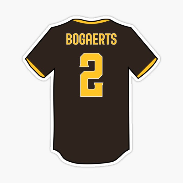 Xander Bogaerts Jersey Sticker Essential T-Shirt for Sale by  marshawwxjudith