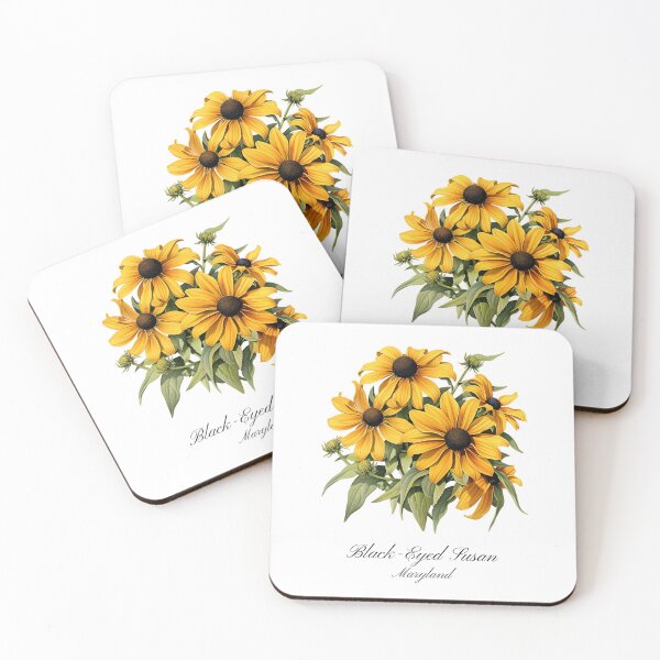 Item preview, Maryland State Flower-Black-Eyed Susan designed and sold by Counterbalance Dzigns.