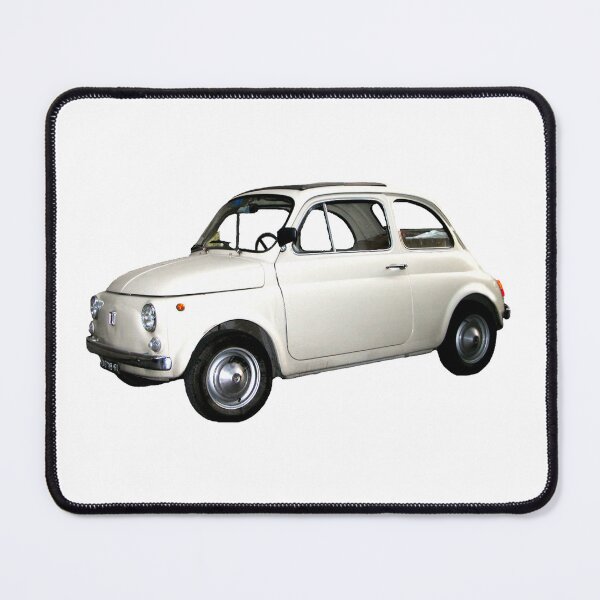Item preview, little white car designed and sold by mystudiocreate.