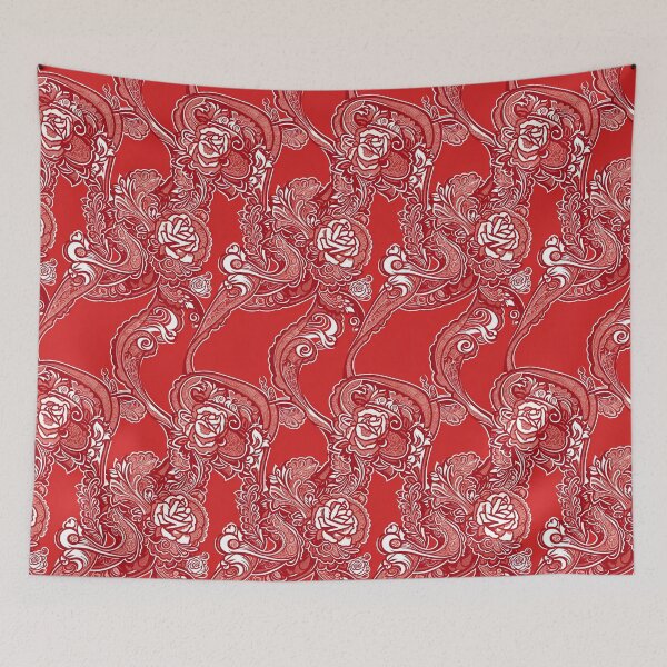 Item preview, Scarlet Paisley Bouquet designed and sold by Candyredcustoms.