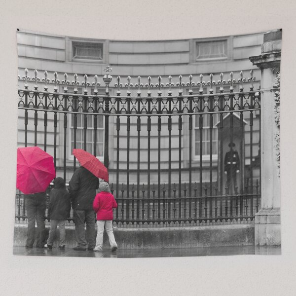Item preview, Family outside Buckingham Palace designed and sold by assaf.
