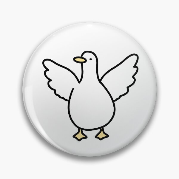 Item preview, Cute Duck Flying designed and sold by StickersGalores.