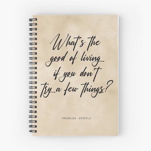 Item preview, What's the good of living - Charles M. Schulz Quote - Literature - Typography Print - Vintage designed and sold by Studio Grafiikka.