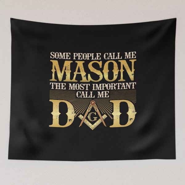 Item preview, Masonic Most Important Call Me Mason Dad Funny Father's Day Gift  designed and sold by alenaz.