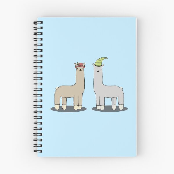 Item preview, llamas with hats designed and sold by Charlytanne.