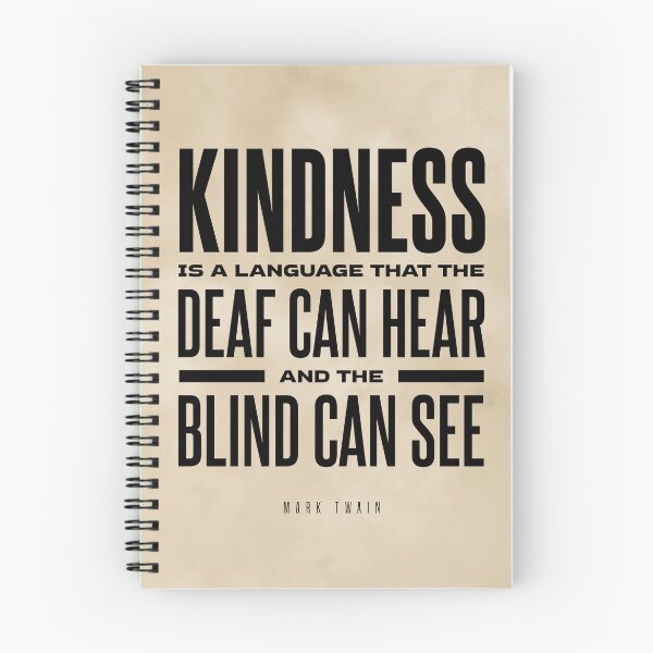 Item preview, Kindness Is A Language - Mark Twain Quote - Literature - Typography Print - Vintage designed and sold by Studio Grafiikka.