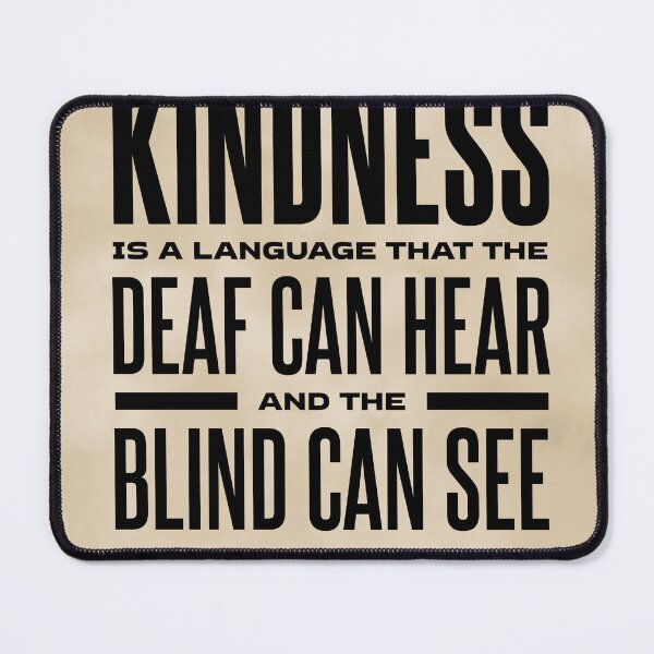 Item preview, Kindness Is A Language - Mark Twain Quote - Literature - Typography Print - Vintage designed and sold by Studio Grafiikka.