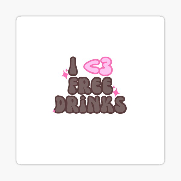 Item preview, Free drinks designed and sold by huntered11.