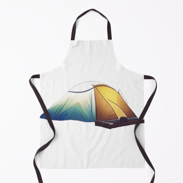 Item preview, A campsite is nestled in a snowy wilderness designed and sold by rozingcremeni.