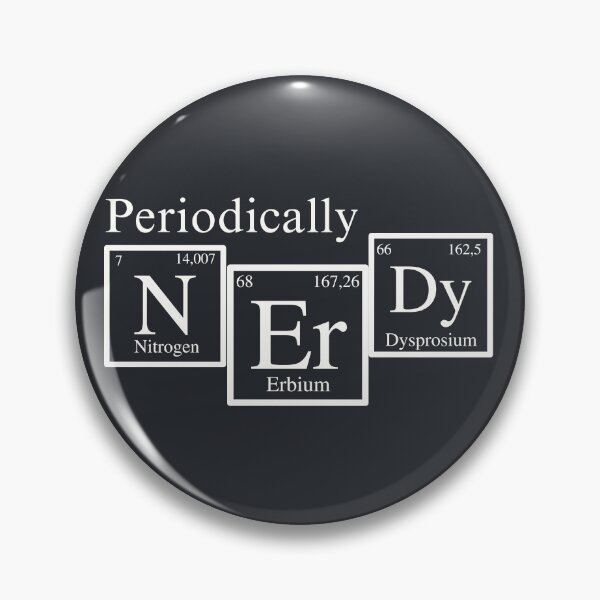 Item preview, Periodically Nerdy designed and sold by InscribedPH.