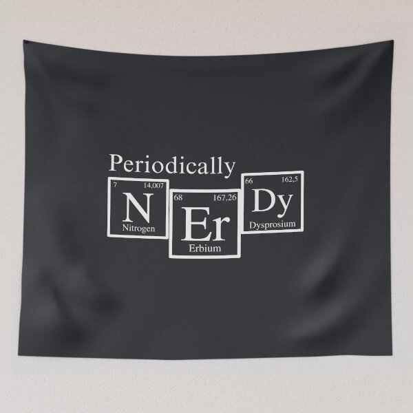 Item preview, Periodically Nerdy designed and sold by InscribedPH.