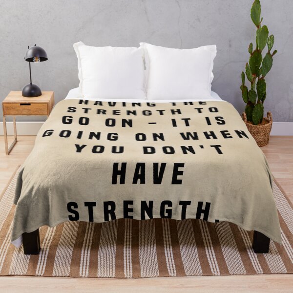 Artikelvorschau, Courage Isn't Having The Strength - Napoleon Bonaparte Quote, Literature, Typography Print - Vintage entworfen und verkauft von Studio Grafiikka.