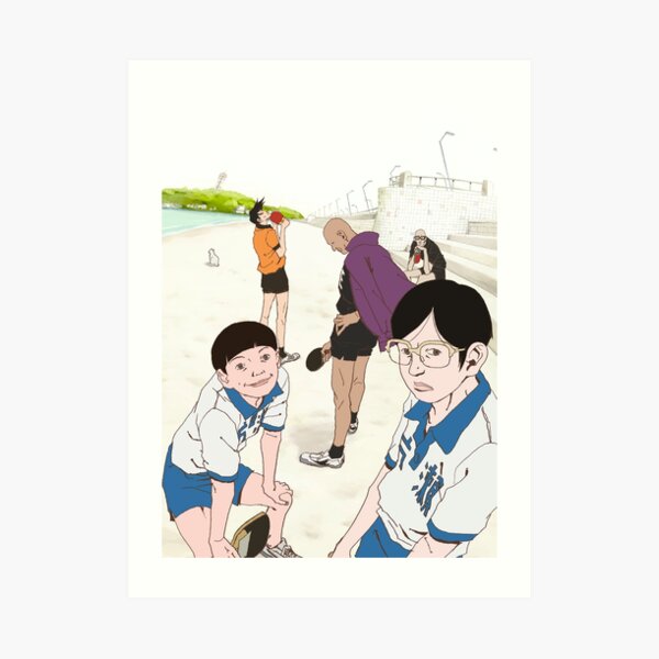 Ping Pong The Animation Poster for Sale by Riceee