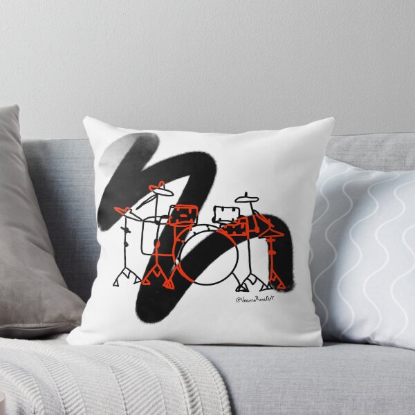 Item preview, Black and red drums designed and sold by veannaroseart.