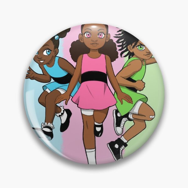 Item preview, Afro Puff Girls designed and sold by east-tova.