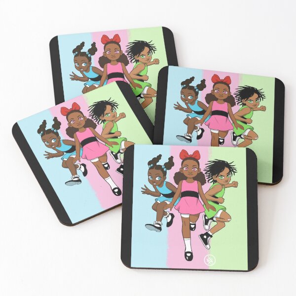 Item preview, Afro Puff Girls designed and sold by east-tova.