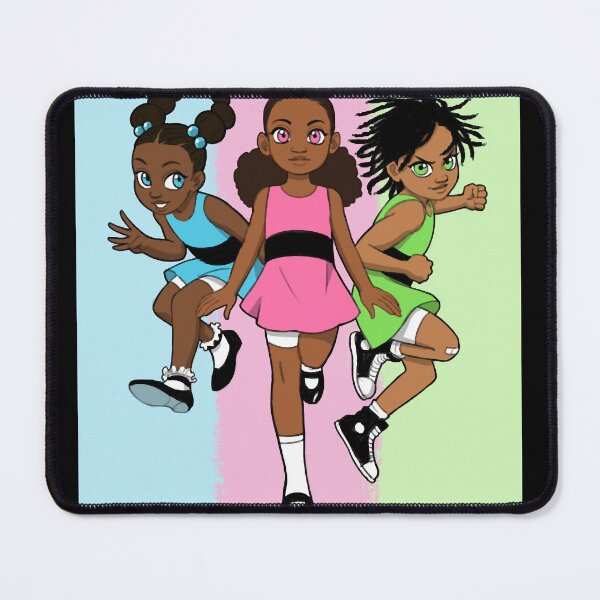 Item preview, Afro Puff Girls designed and sold by east-tova.