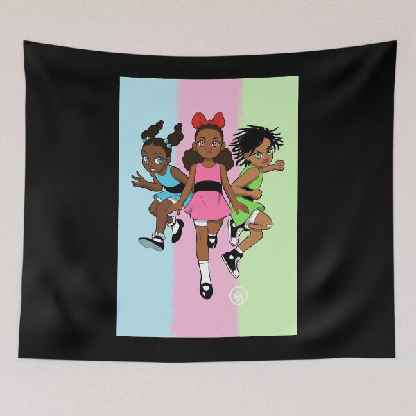Item preview, Afro Puff Girls designed and sold by east-tova.