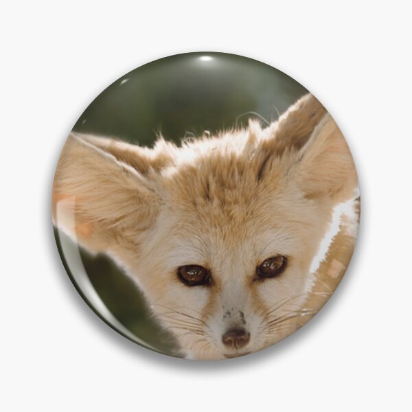 Item preview, brown fox with black eyes and long ears designed and sold by JaelynnBuck37.