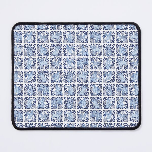 Item preview, Creatures and monsters block tiles in the mysterious forest designed and sold by letsgow8th.