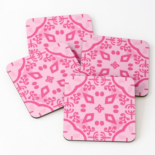 Item preview, Decorative Pink Tile Pattern  designed and sold by KeksWorkroom.